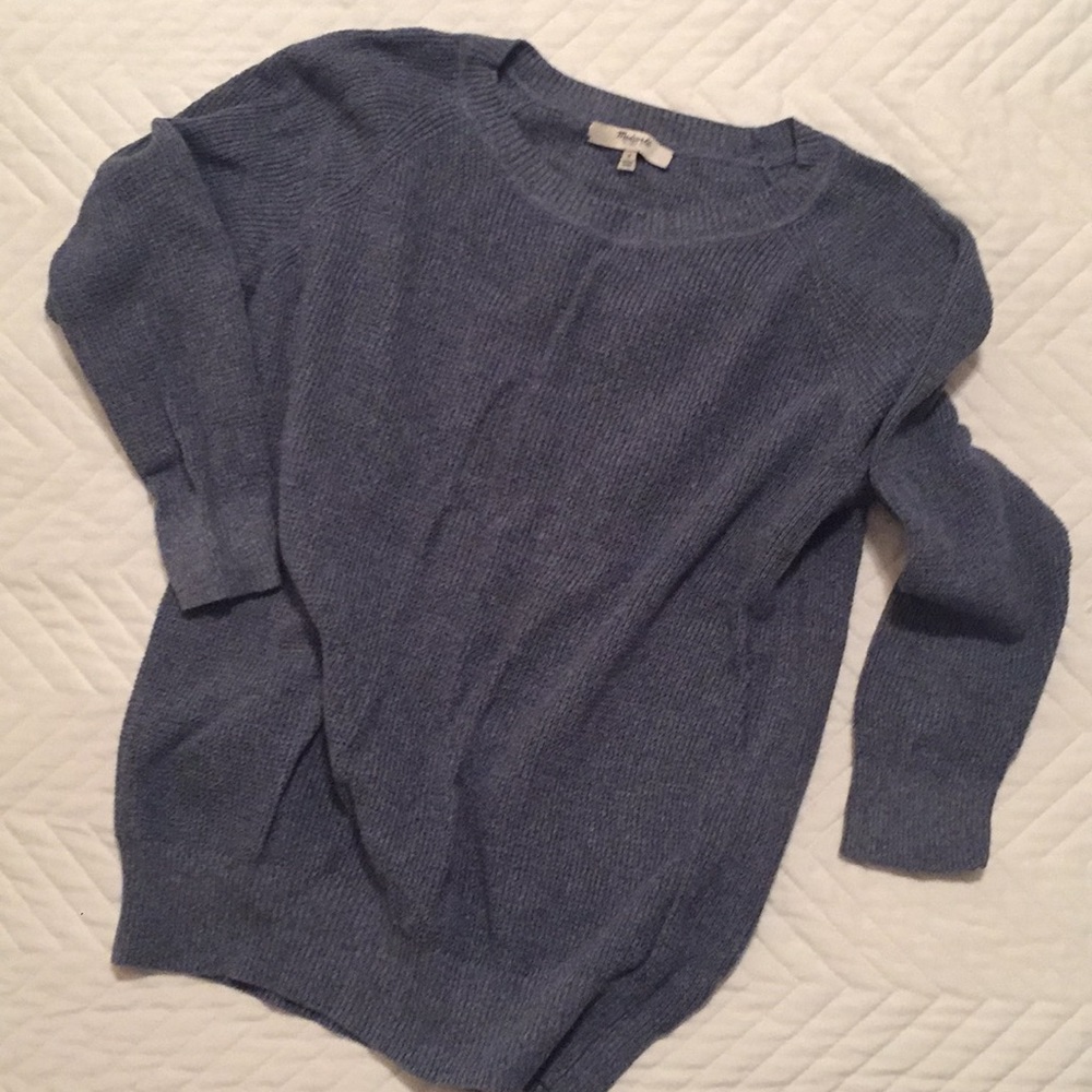 Madewell Waffle Knit Sweater